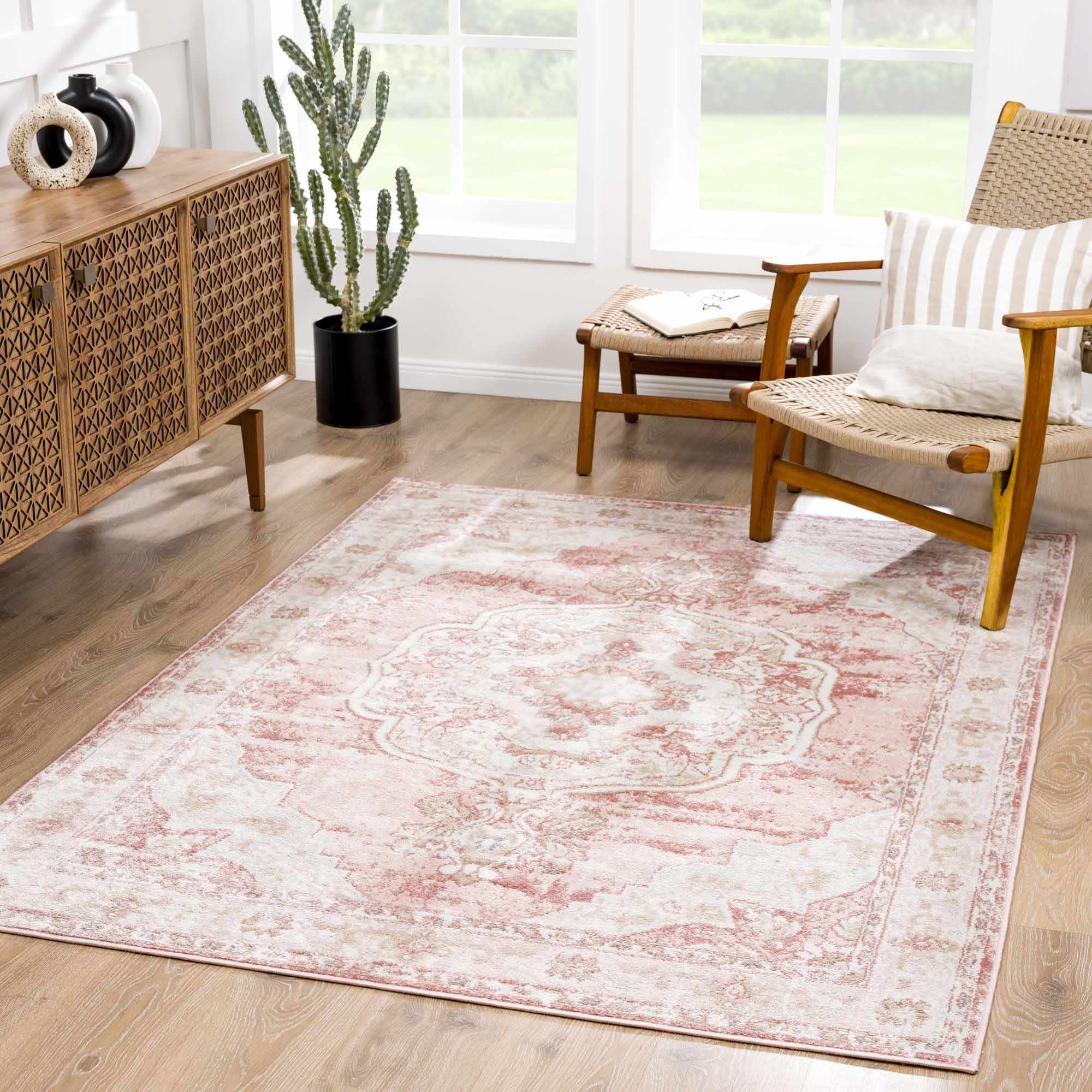 Bello Area Rug  Traditional  Medium Pile Polypropylene