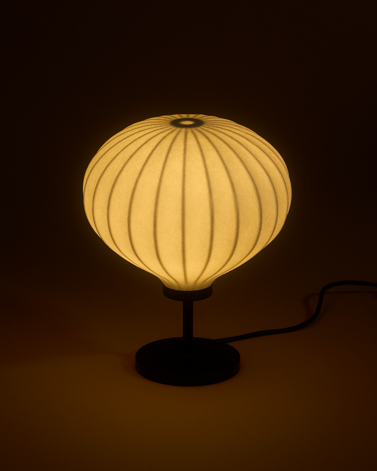 Nimbus Table Lamp | Pleated Shade, Modern Design