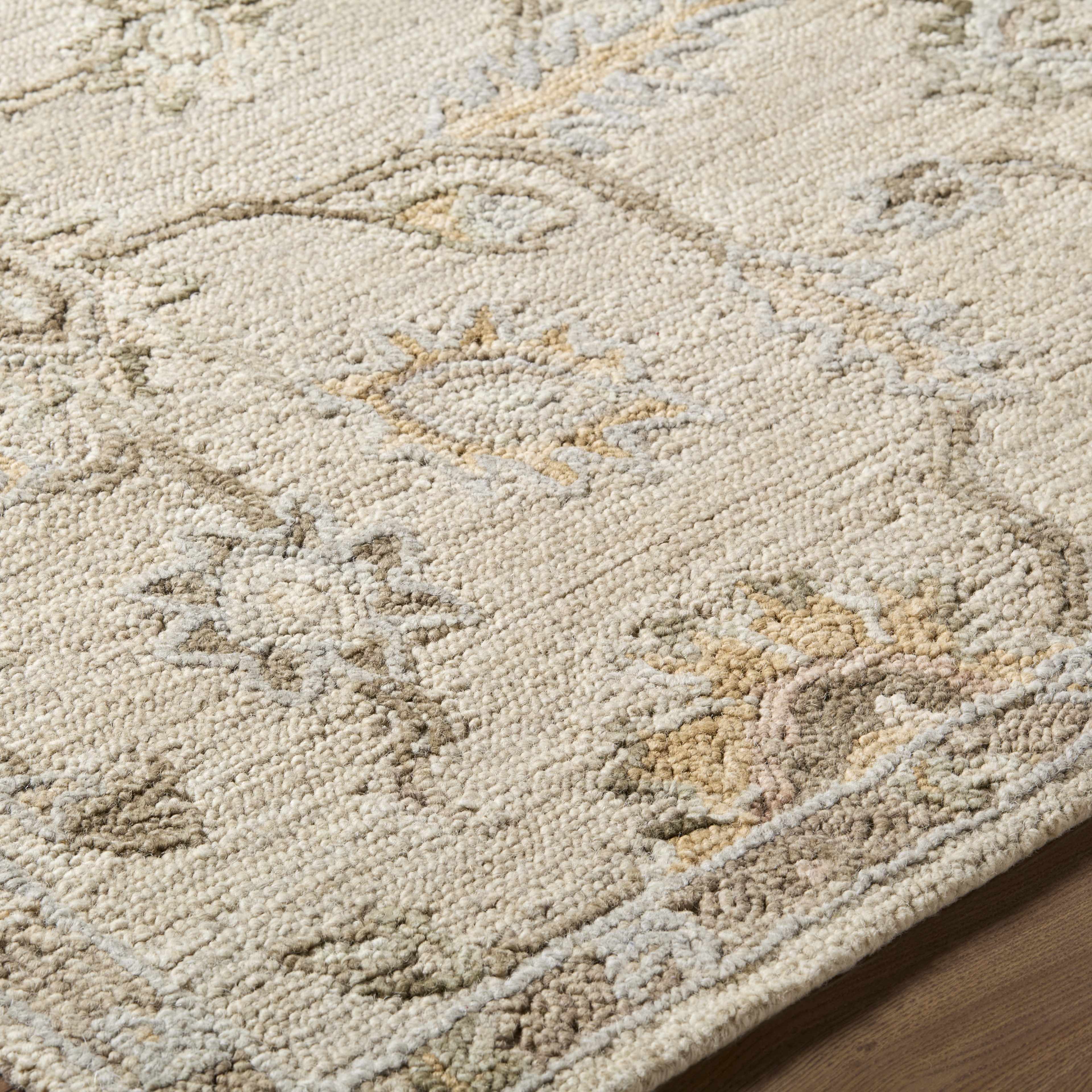 Astra Area Rug  Hand Tufted  100% Wool  Traditional Style