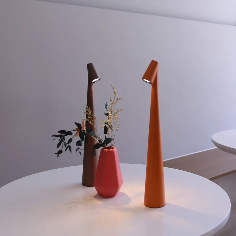 Gloza LED Table Lamp | Touch Dimmable & Rechargeable