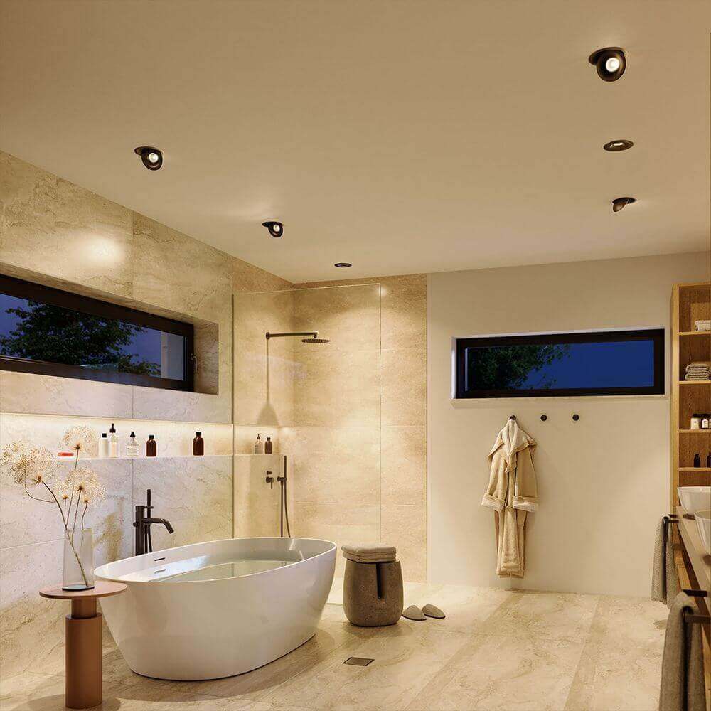 Soleil Recessed Spotlight | Adjustable, Dimmable LED, 840 Lumens