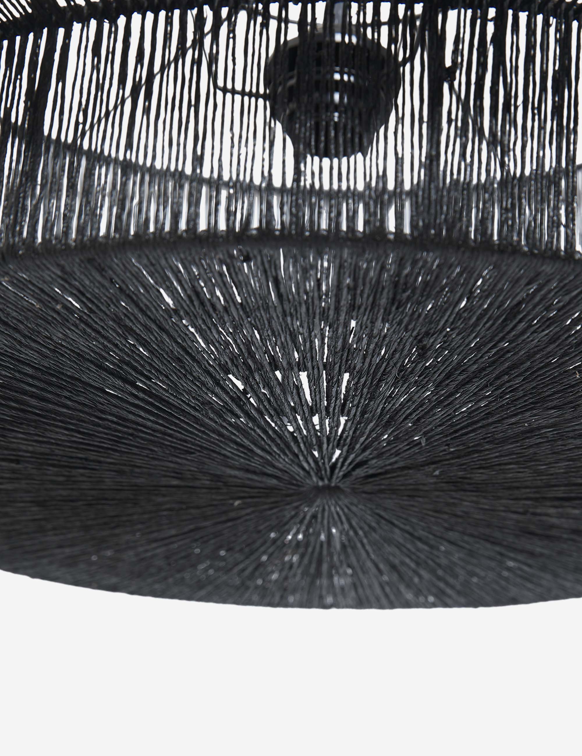 Sayan Pendant Light | Jute-Wrapped Drum Design