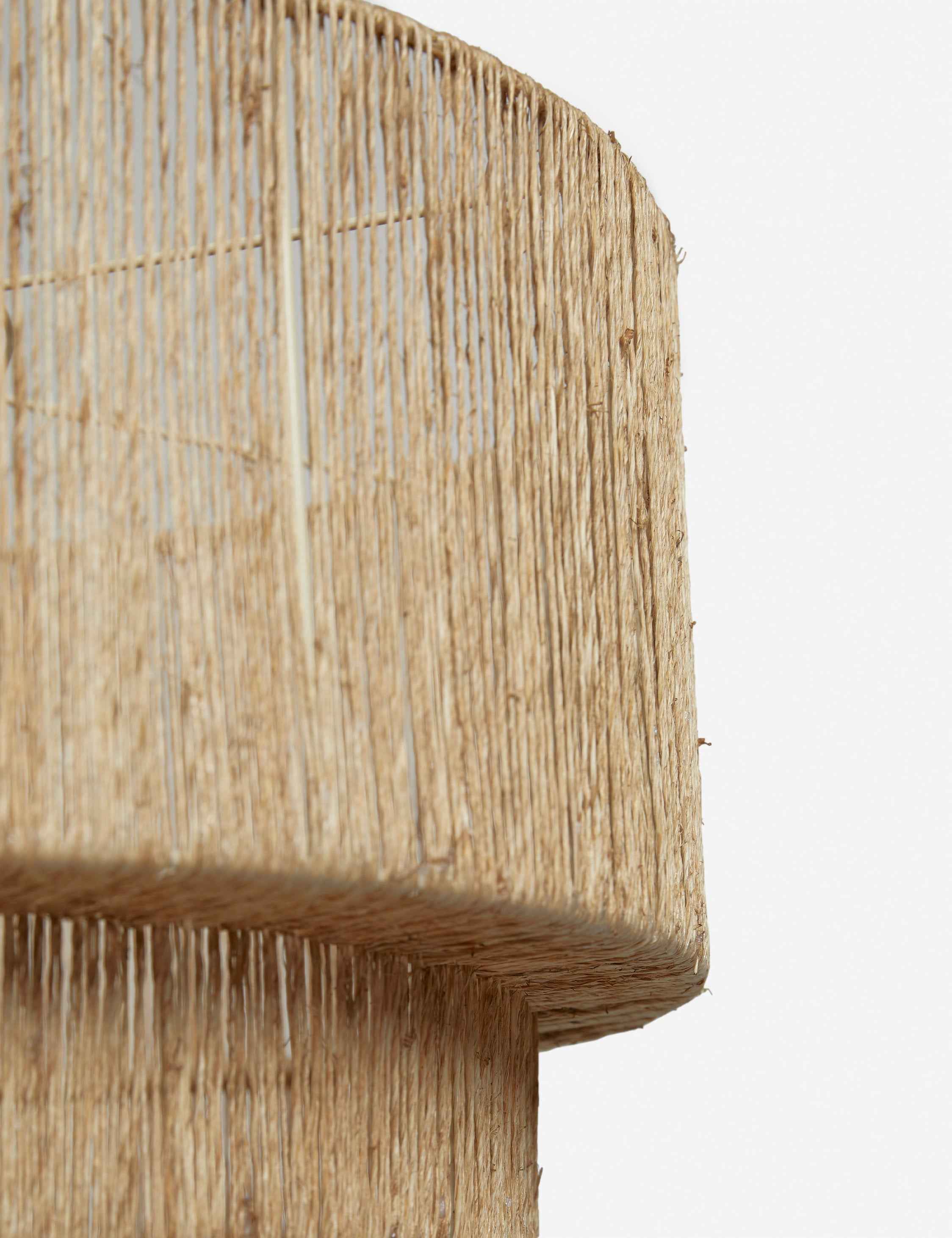 Sayan Pendant Light | Jute-Wrapped Drum Design