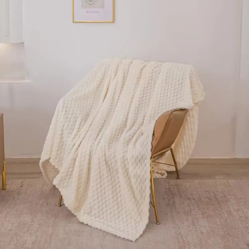 Riva Fleece Plaid | Extra Zacht, Geruit Patroon