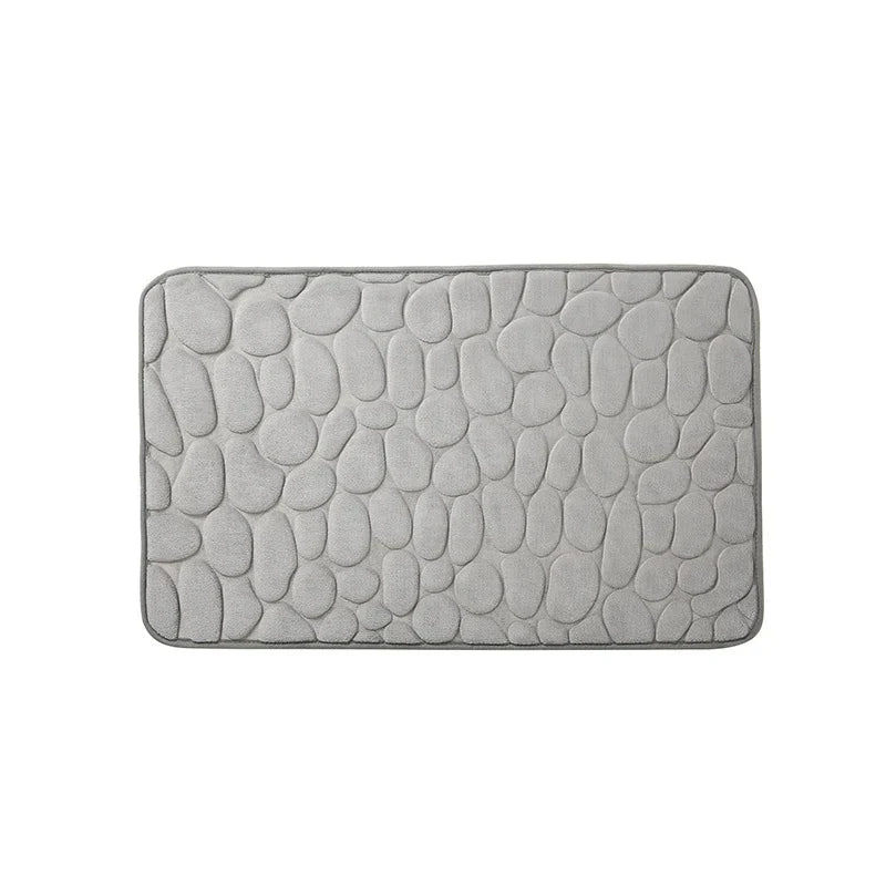 Kivara Bath Mat | Antislip Memory Foam, Quick-Dry Design