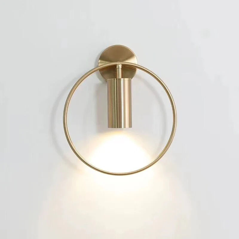 Bello Wall Light | Nordic Gold, 180° Rotatable Design