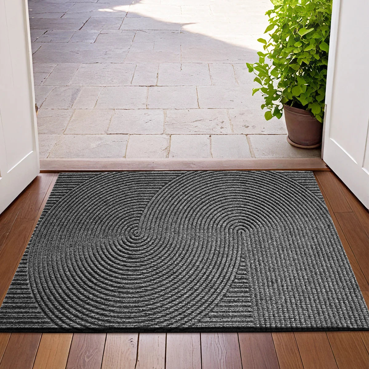 Cielo Deurmat | Antislip TPR Onderzijde, Slijtvast Polyester