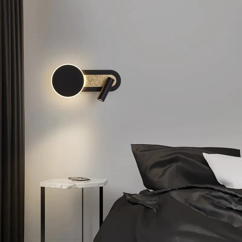 Bela Wall Light | Modern Nordic Dual LED Design, Adjustable Spotlight
