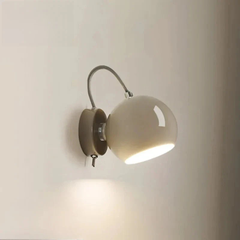 Bello Wall Lamp | Adjustable Dome Shade, Iron Construction