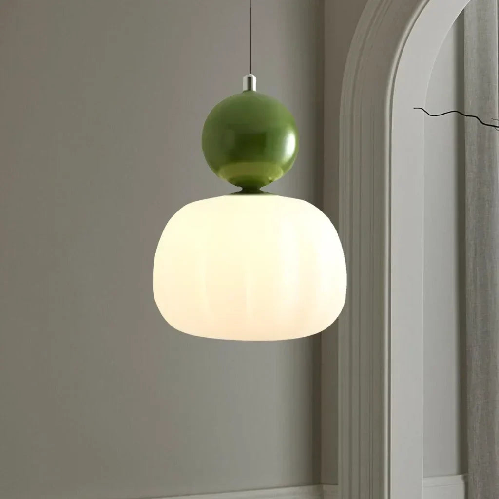 Bela Pumpkin Pendant Light | Modern LED, Adjustable Height
