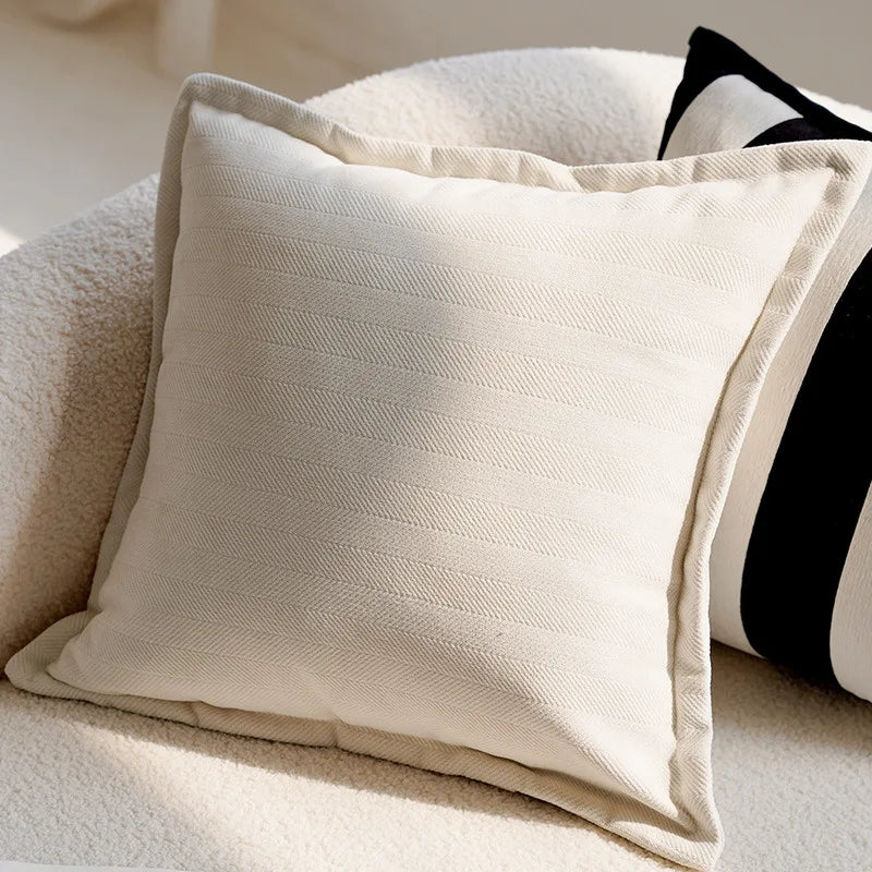 Cavalli Cushion Cover | Embroidered Animal Prints, 45x45 cm