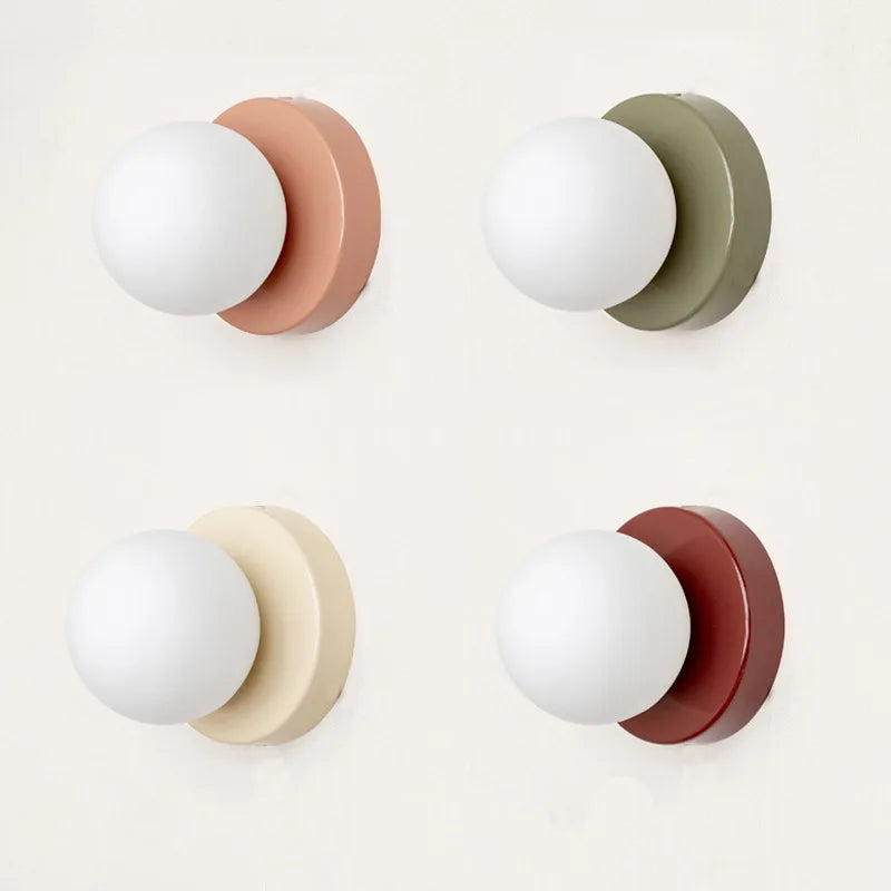 Bello LED Wall Lamp | Modern Frosted Glass Sconce