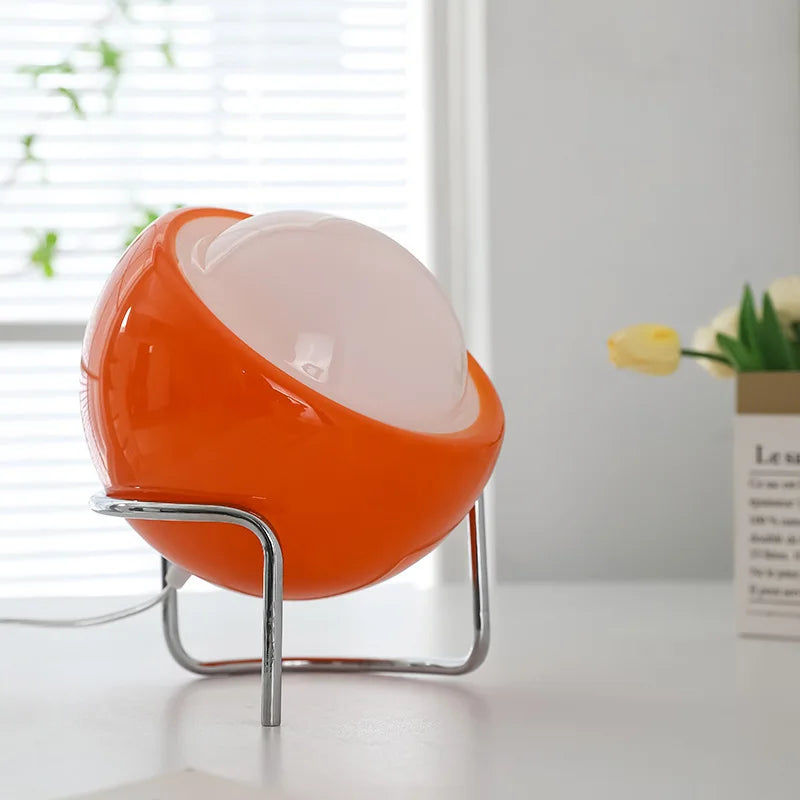 Bela Glass Table Lamp | Bauhaus Design, Warm Ambient Lighting