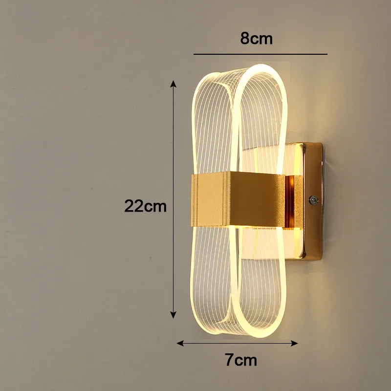Bela LED Wall Lamp | Nordic Aluminium, Warm Ambient Light