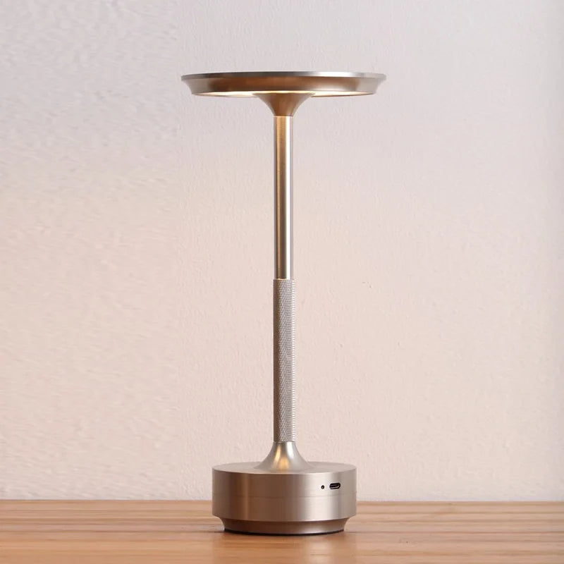 Bela Touch Desk Lamp | Dimmable LED, Rechargeable Aluminium Design