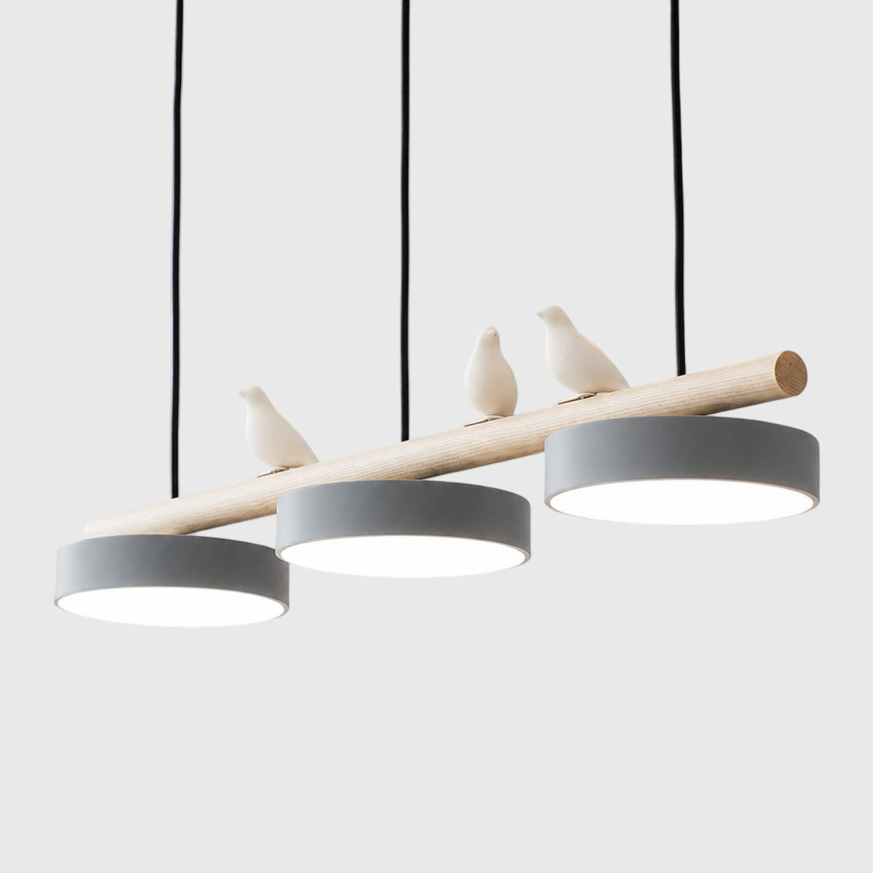 Breeza Chandelier | Nature-Inspired LED with Adjustable Height