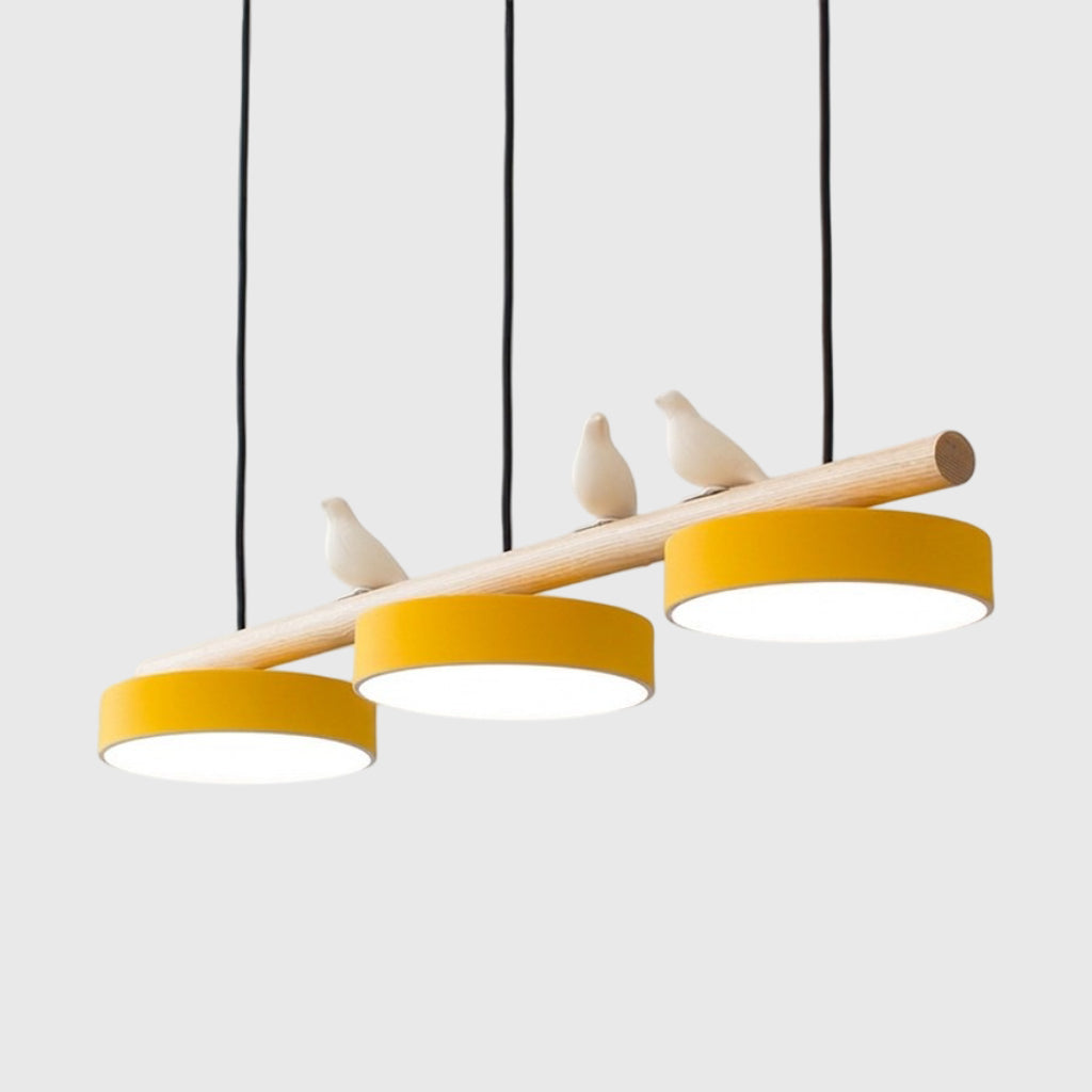 Breeza Chandelier | Nature-Inspired LED with Adjustable Height