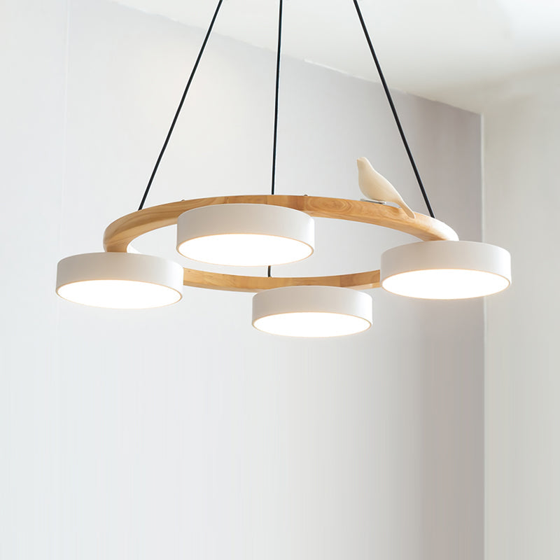 Breeza Chandelier | Nature-Inspired LED with Adjustable Height