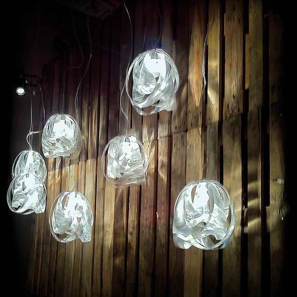 Gioia Pendant Light | Lentiflex® Transparent Design