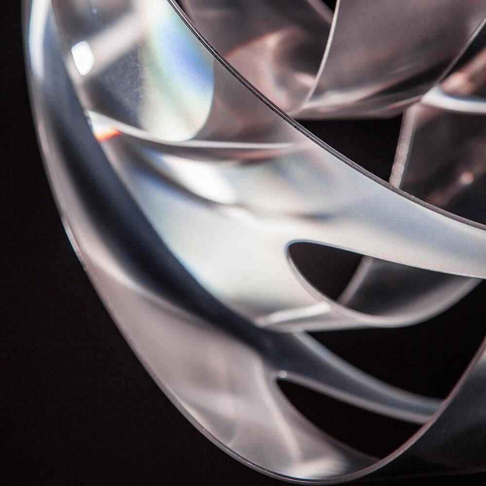 Gioia Pendant Light | Lentiflex® Transparent Design