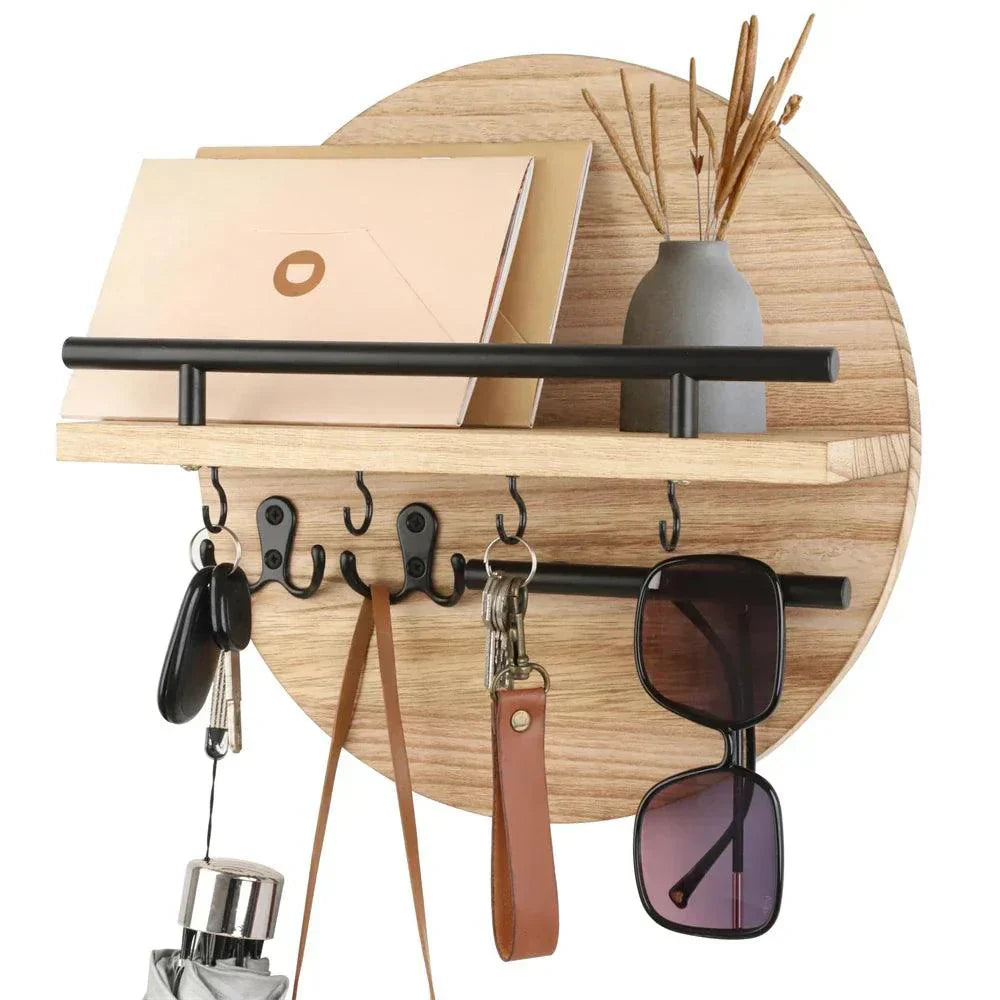 Bello Key Holder | Eco-Friendly Wooden Wall Organiser