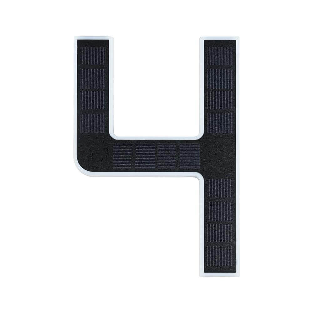 Belo Solar LED House Number Light | Warm White, IP44 Splash-Proof