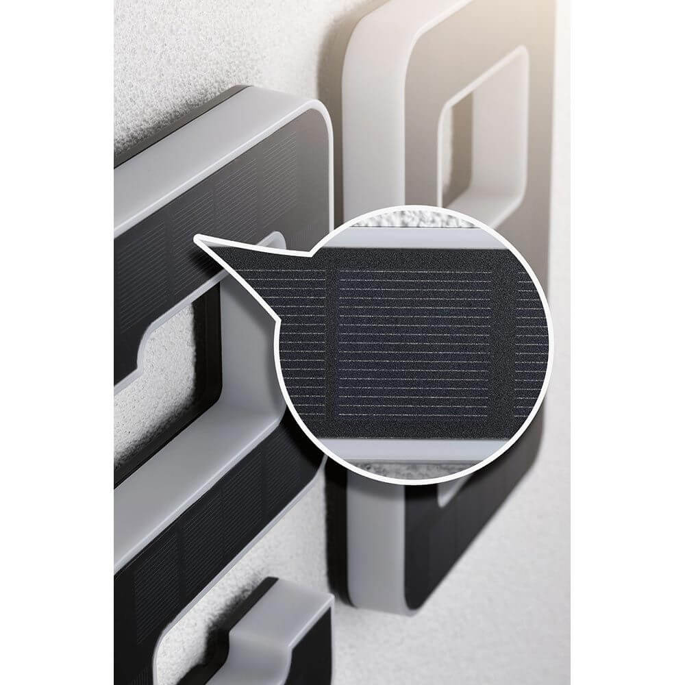 Belo Solar LED House Number Light | Warm White, IP44 Splash-Proof
