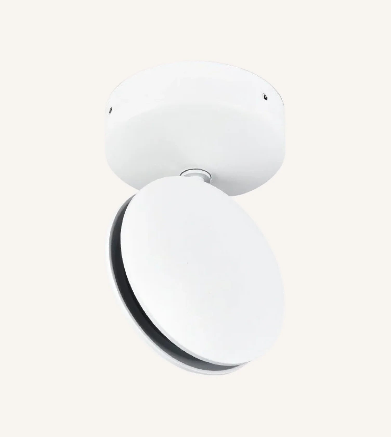 Sola Spotlight Wall Light | 360° Rotatable, Matt White