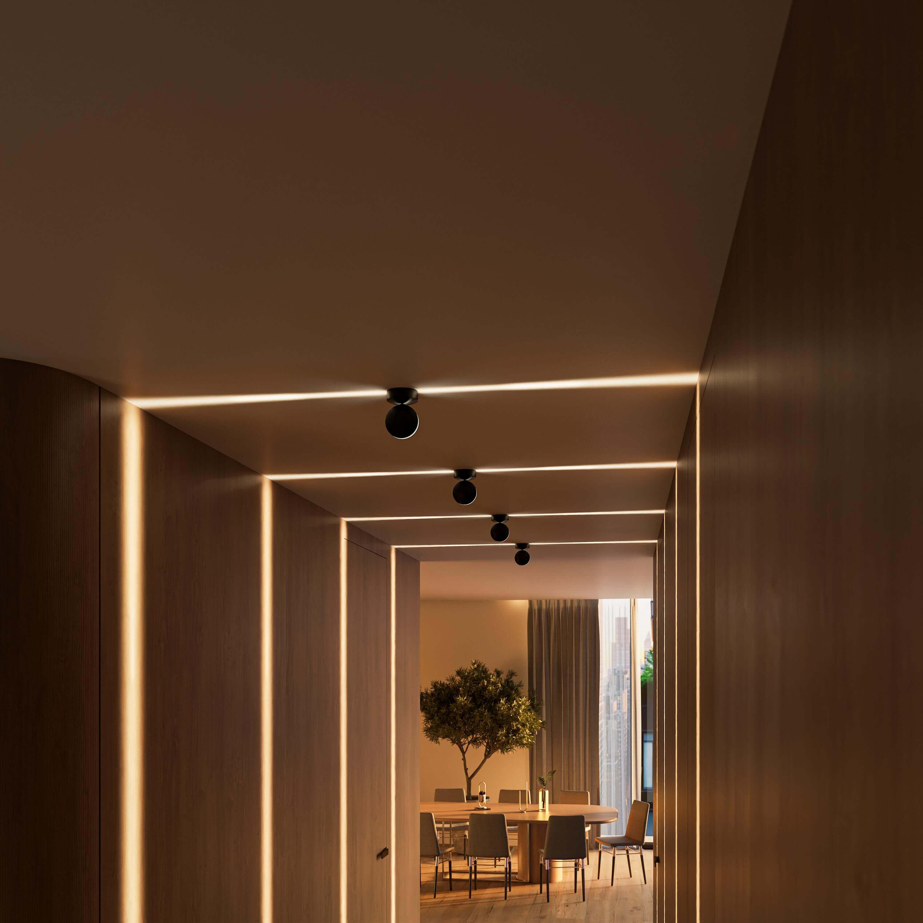 Sola Spotlight Wall Light | 360° Rotatable, Matt White
