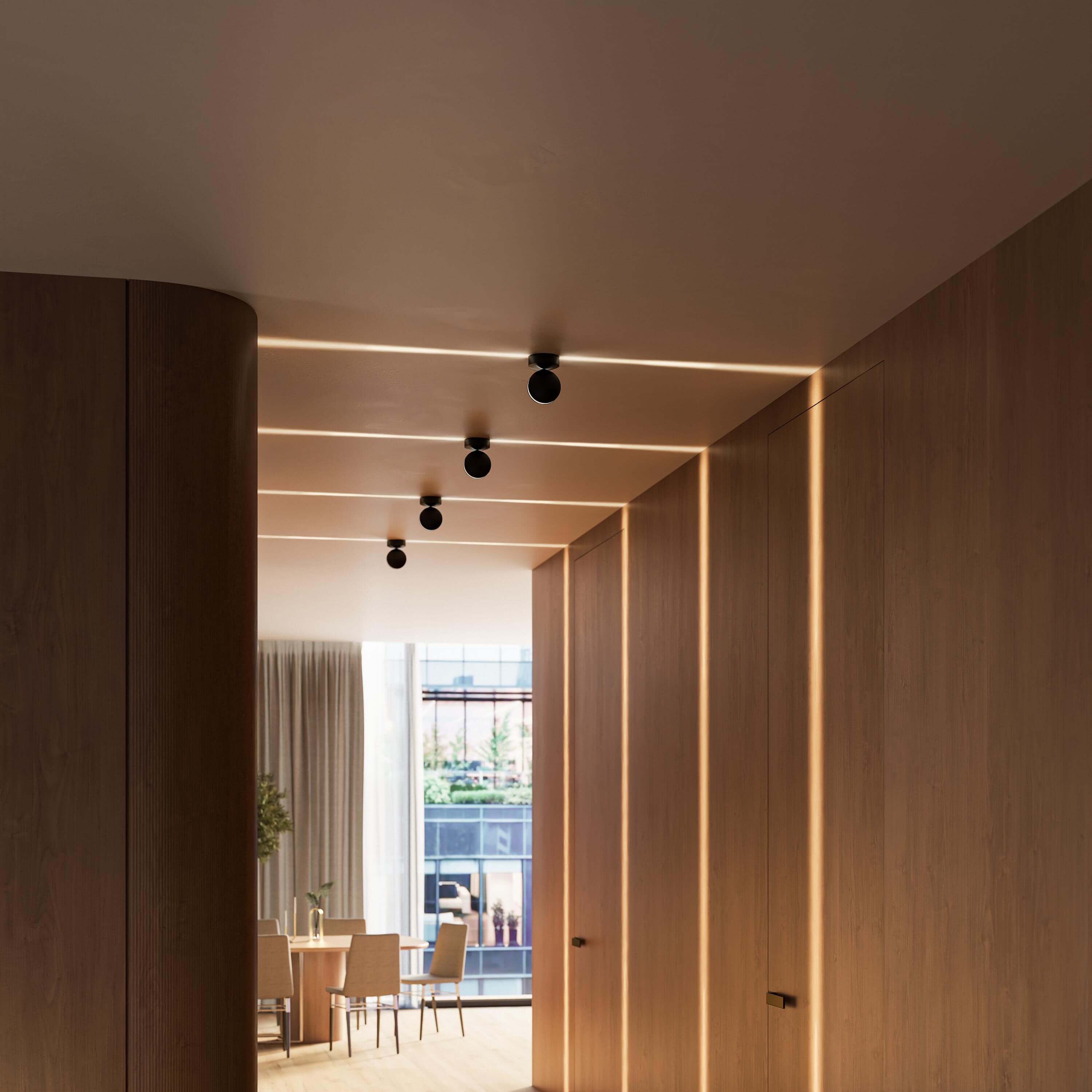 Sola Spotlight Wall Light | 360° Rotatable, Matt White