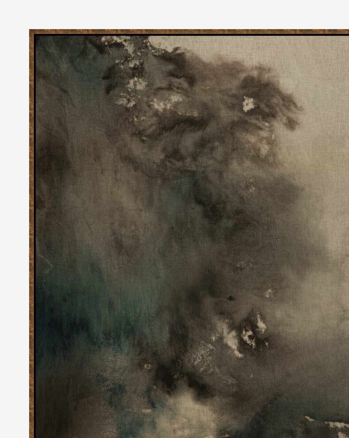 Sable Abstract Art Print  Gallery Wrapped Giclee on Linen