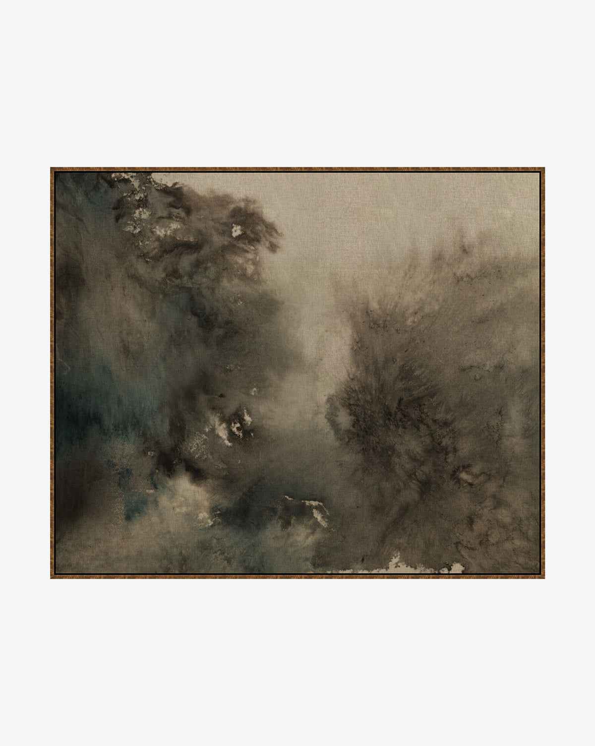 Sable Abstract Art Print  Gallery Wrapped Giclee on Linen