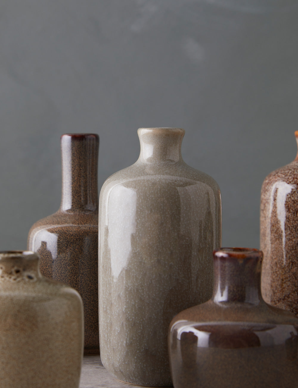 Milo Stoneware Vases Set | Assorted Sizes for Stylish Display