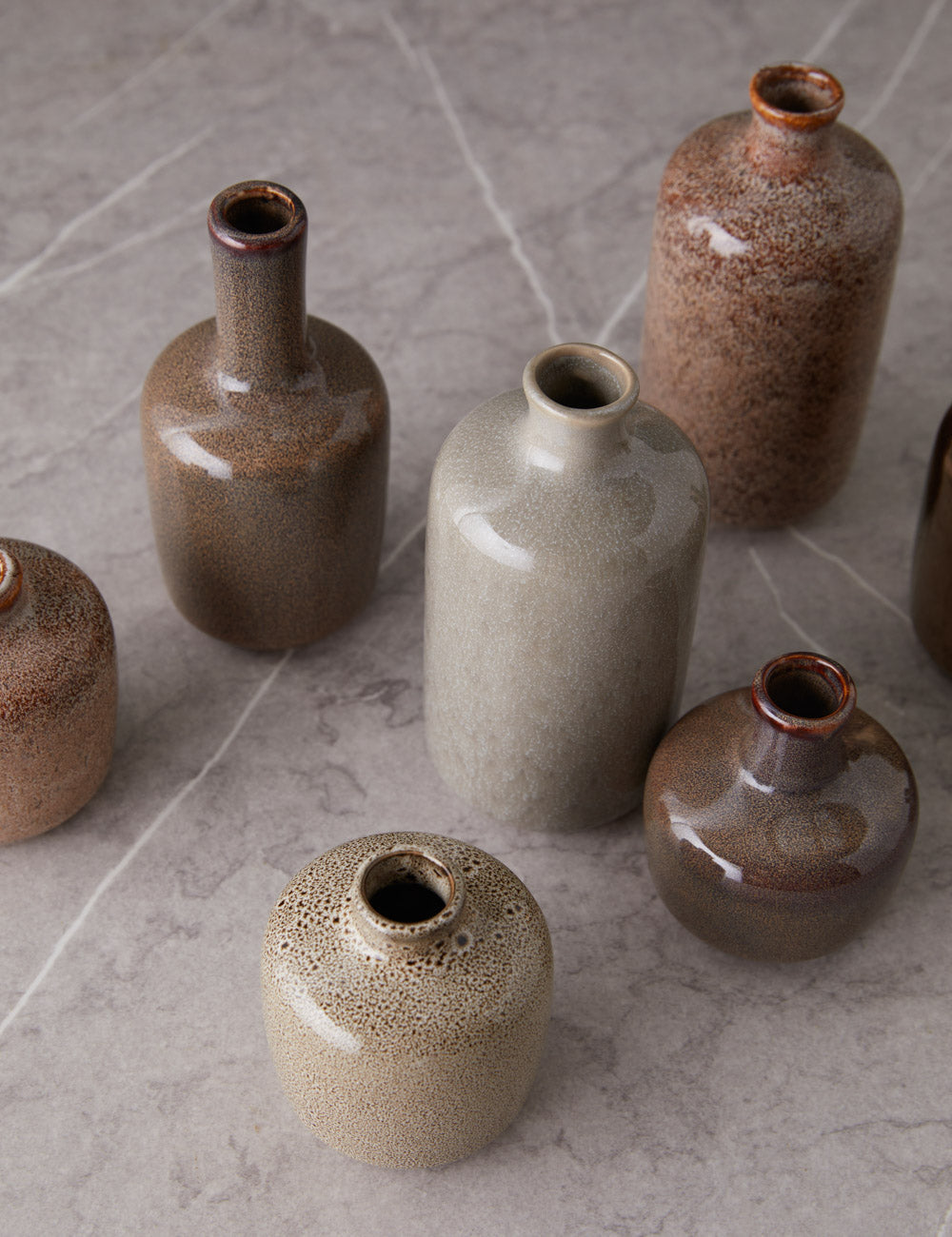 Milo Stoneware Vases Set | Assorted Sizes for Stylish Display
