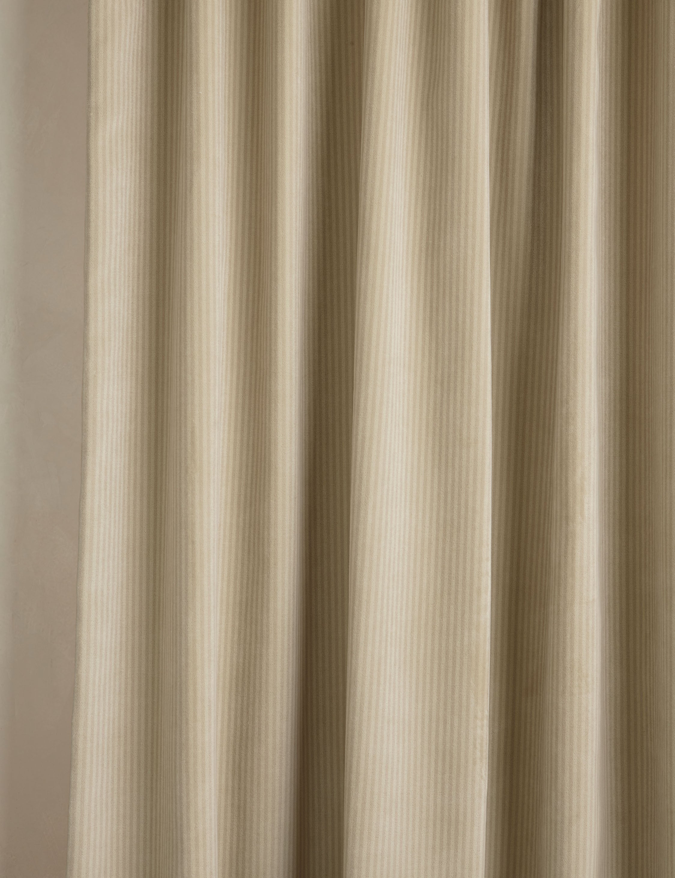 Bristol Striped Velvet Curtain Panel | Chic Soft Touch Velvet