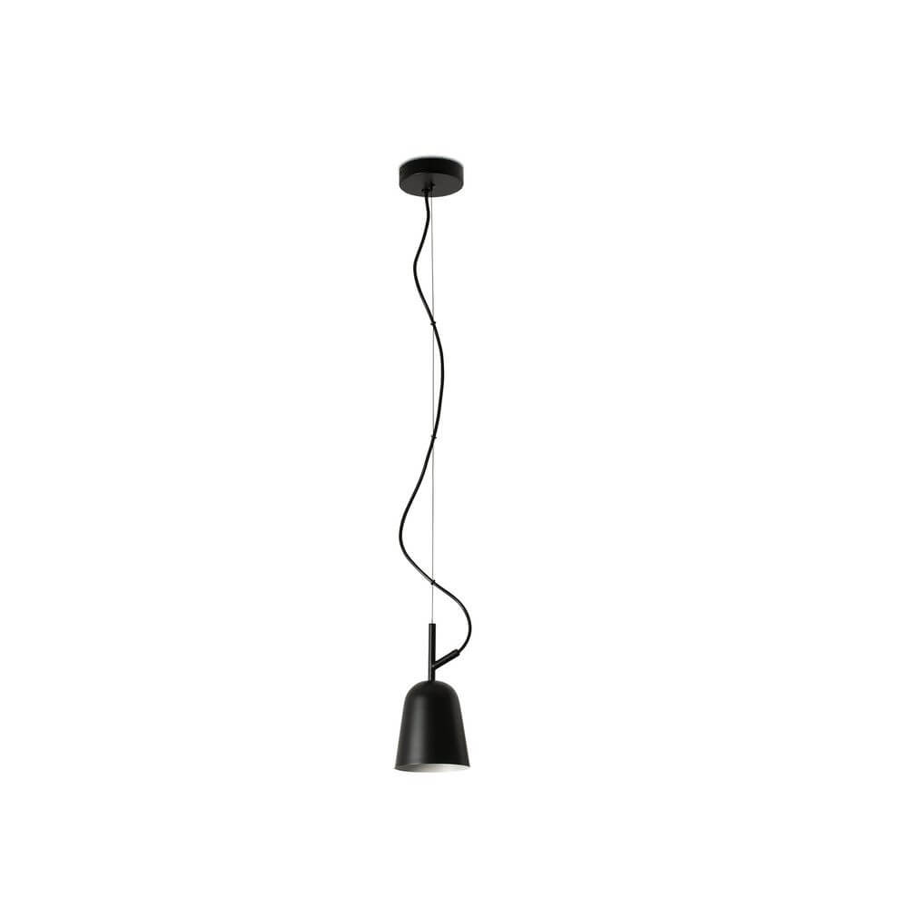 Bello Pendant Light | Green S-Shape Design, 1950s Heritage