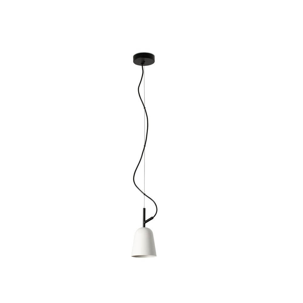 Bello Pendant Light | Green S-Shape Design, 1950s Heritage