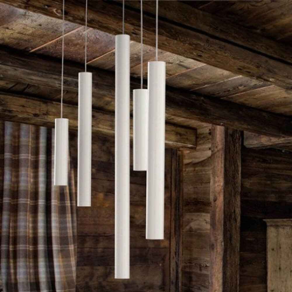 Astra A-Tube Pendant Light | Slim Tubular Design, Ceiling Mountable