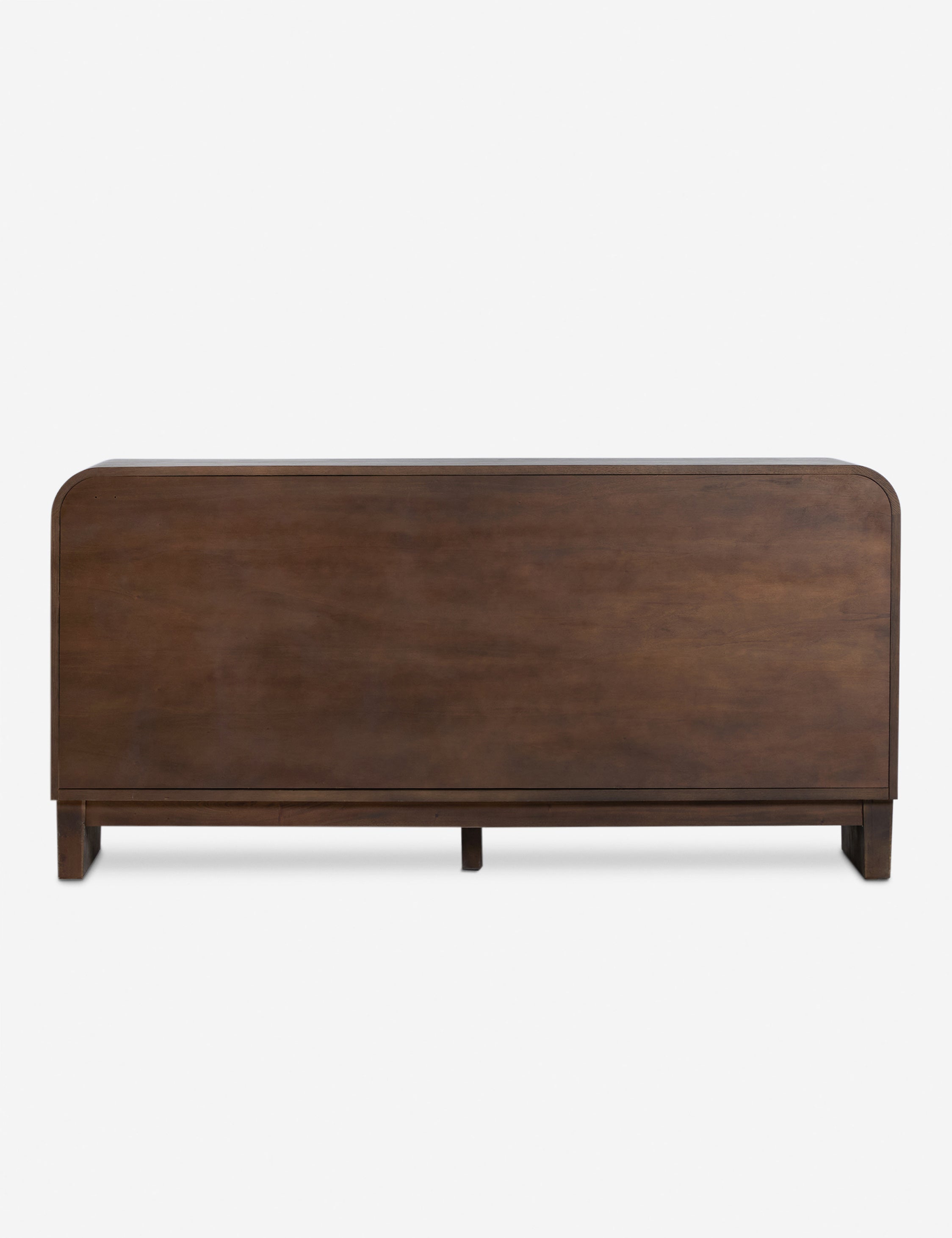 Sable Wide Dresser | Rounded Oak Frame, Soft-Close Drawers
