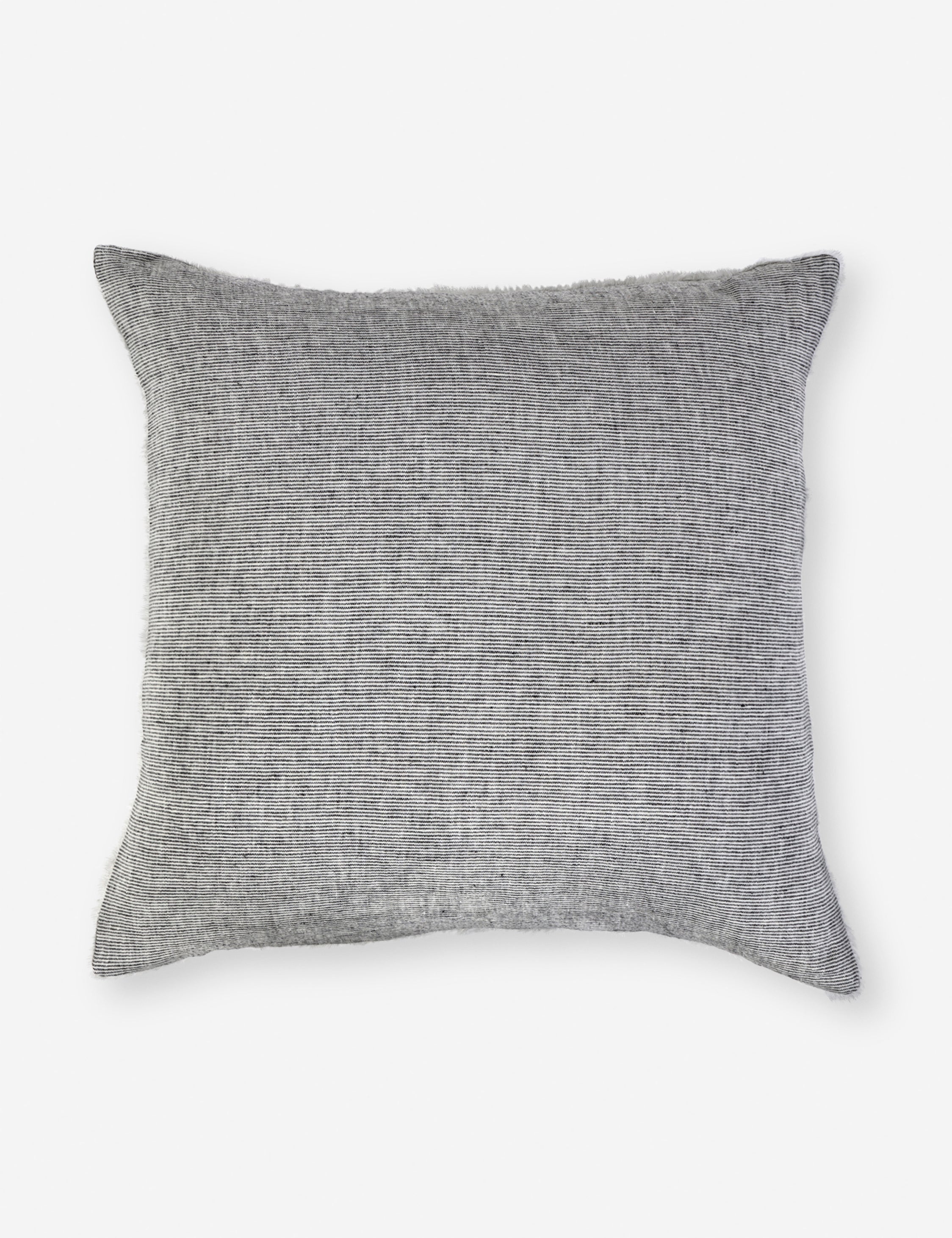 Luna Linen Sham | Heathered Texture, Shell Button Closures