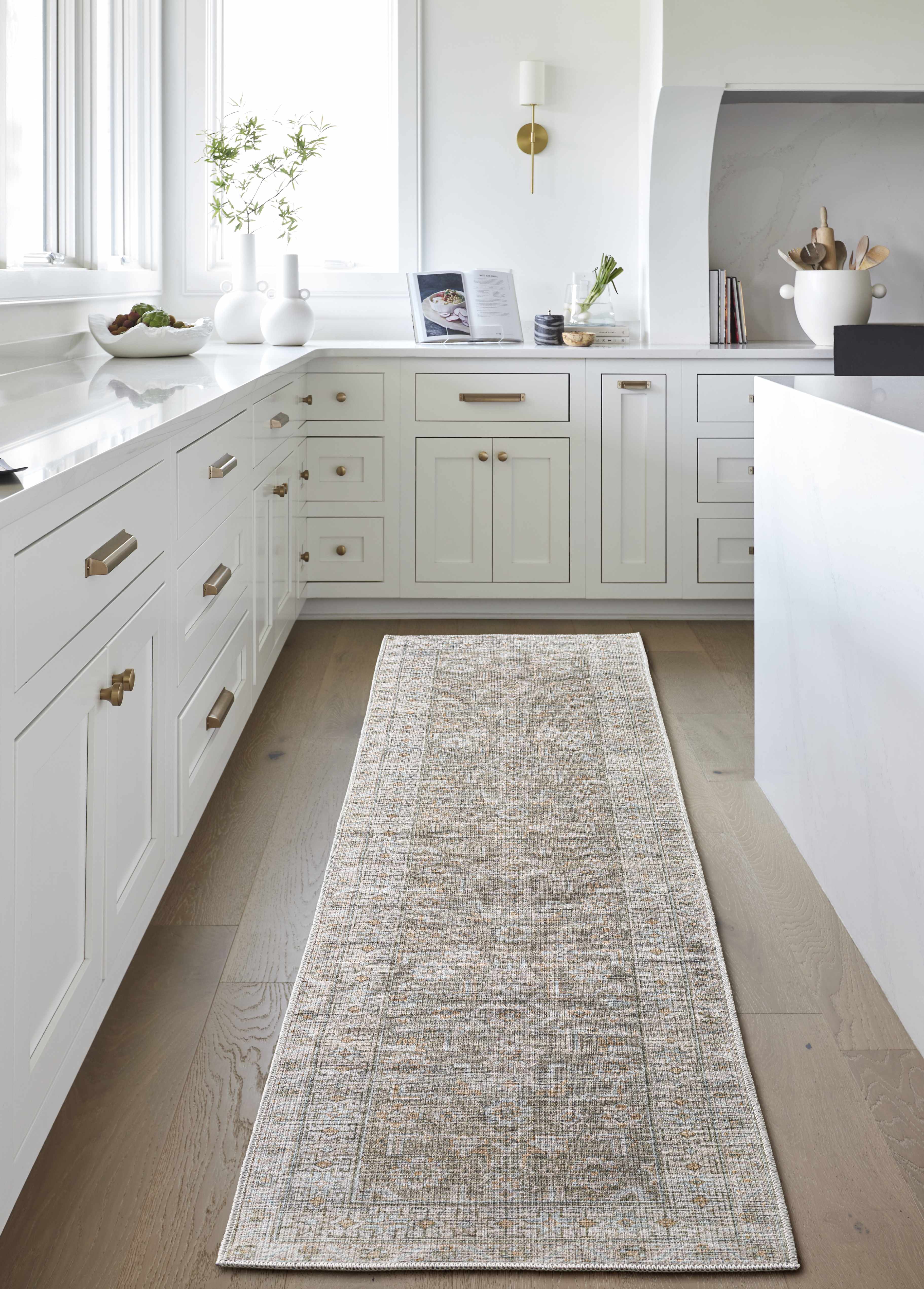 Bello Area Rug  Machine Woven  Washable Polyester