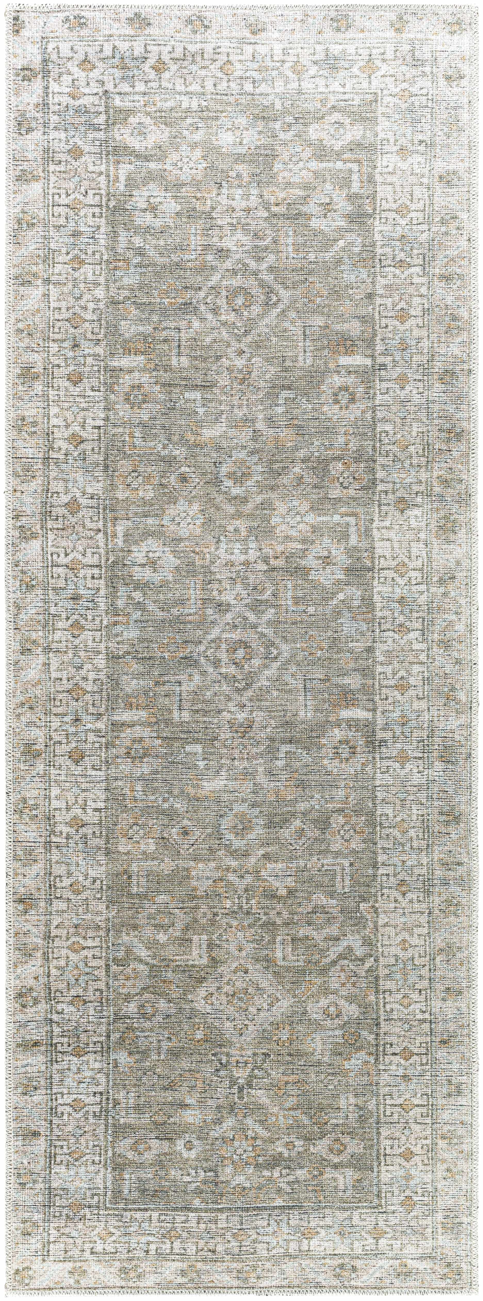 Darling Machine Woven Becki Owens x LIVABLISS BODA-2301 Washable Area Rug