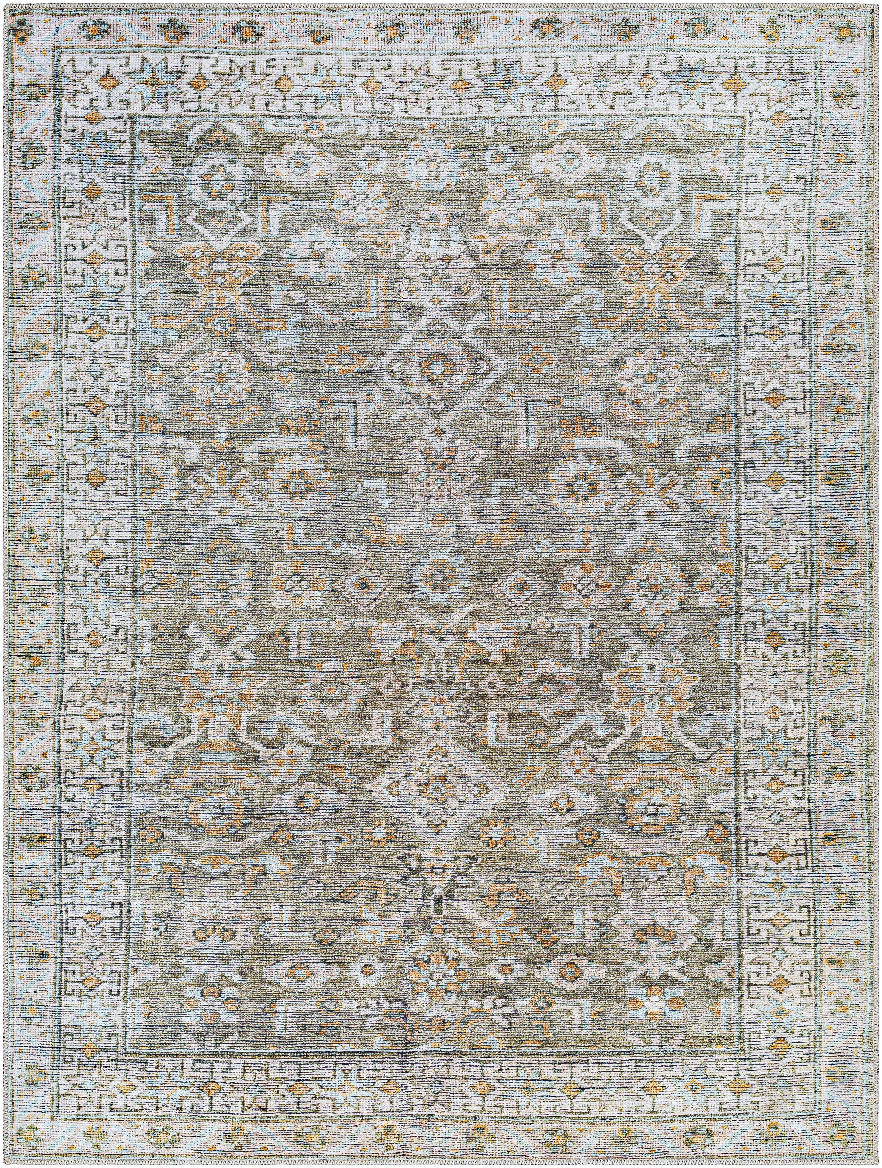 Bello Area Rug  Machine Woven  Washable Polyester
