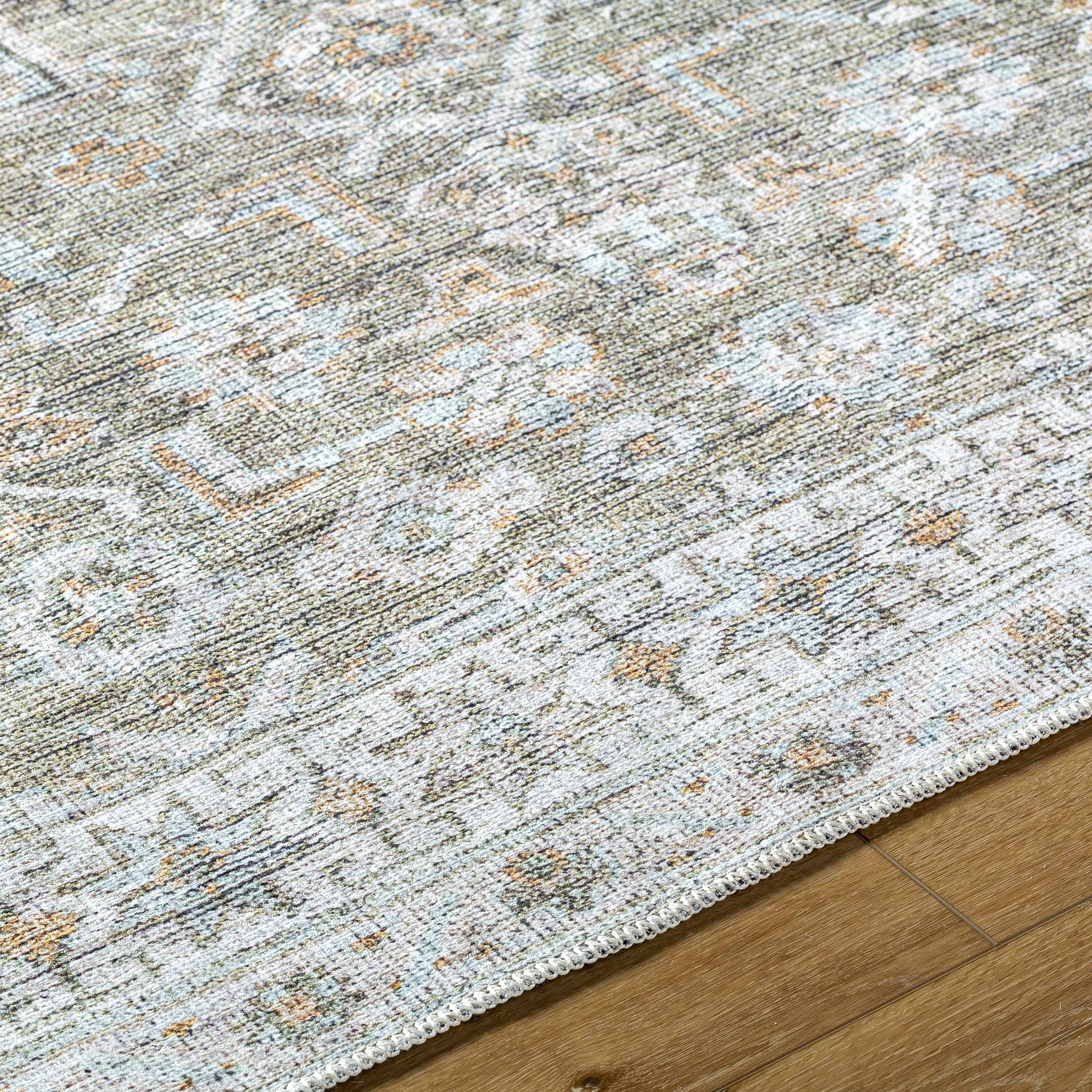 Darling Machine Woven Becki Owens x LIVABLISS BODA-2301 Washable Area Rug