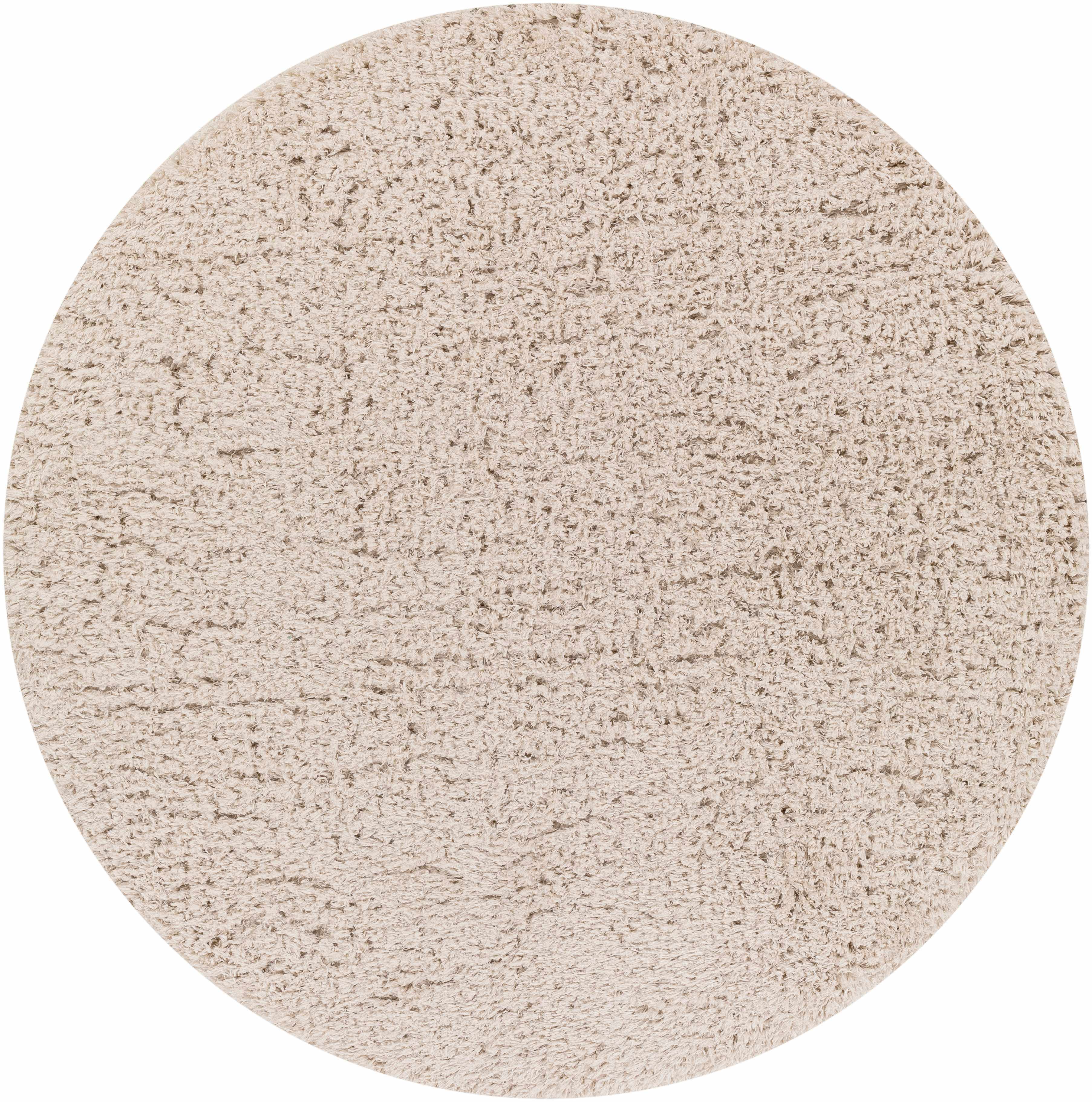 Sierra Shag Rug  Plush Pile  100% Polyester  Medium Gray