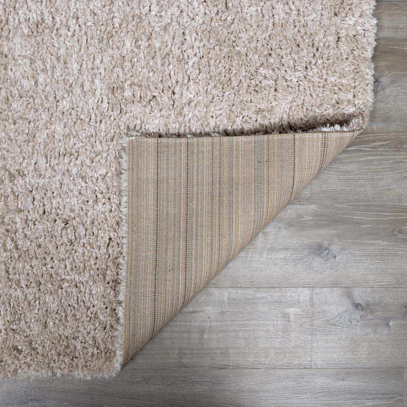 Sierra Shag Rug  Plush Pile  100% Polyester  Medium Gray