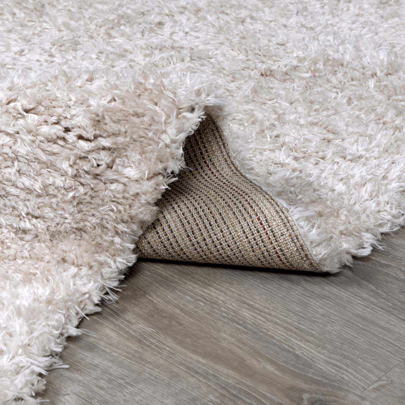 Sierra Shag Rug  Plush Pile  100% Polyester  Medium Gray