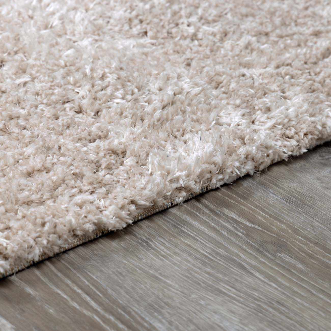Sierra Shag Rug  Plush Pile  100% Polyester  Medium Gray