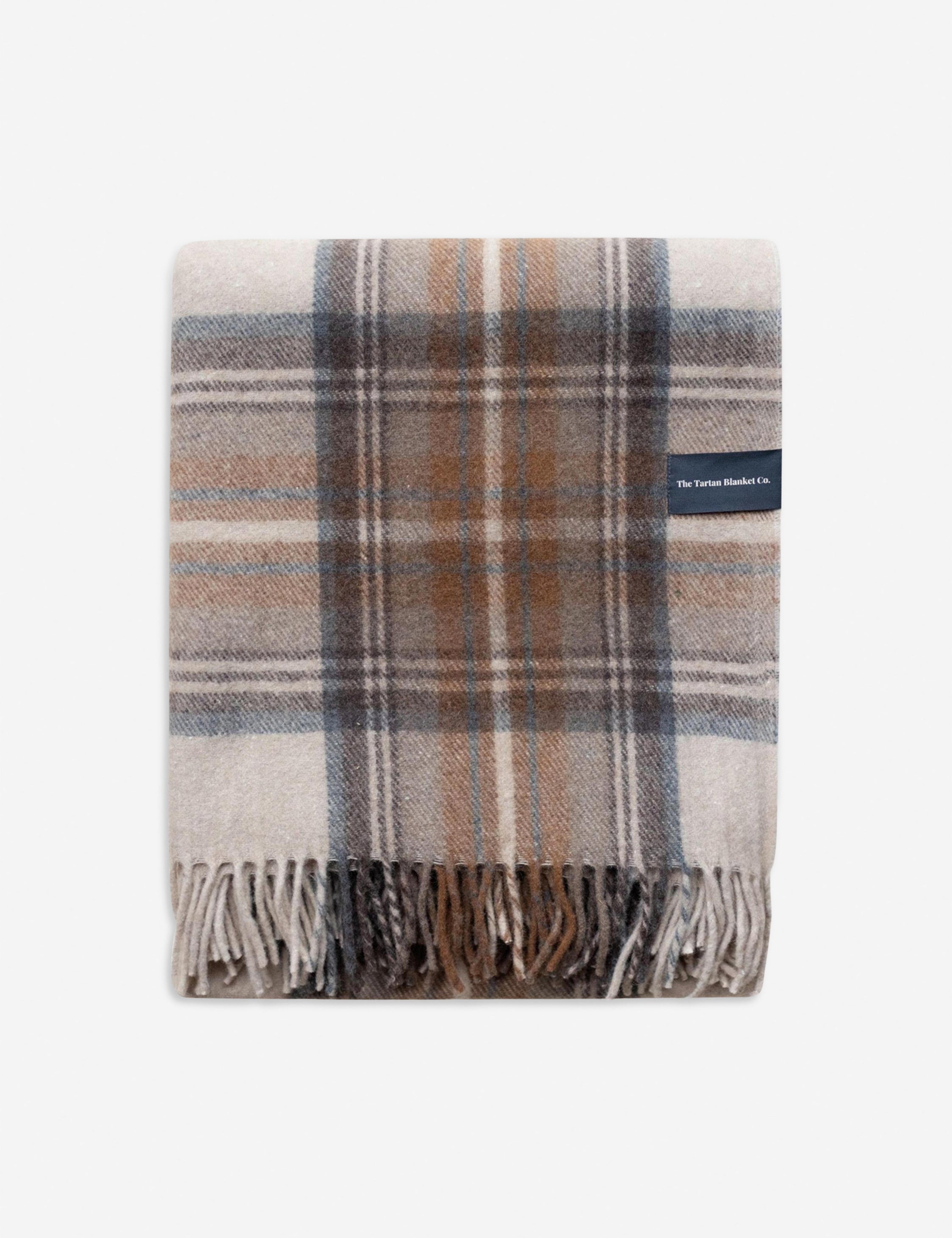 Bello Recycled Wool Throw | Soft, Durable Twill Weave
