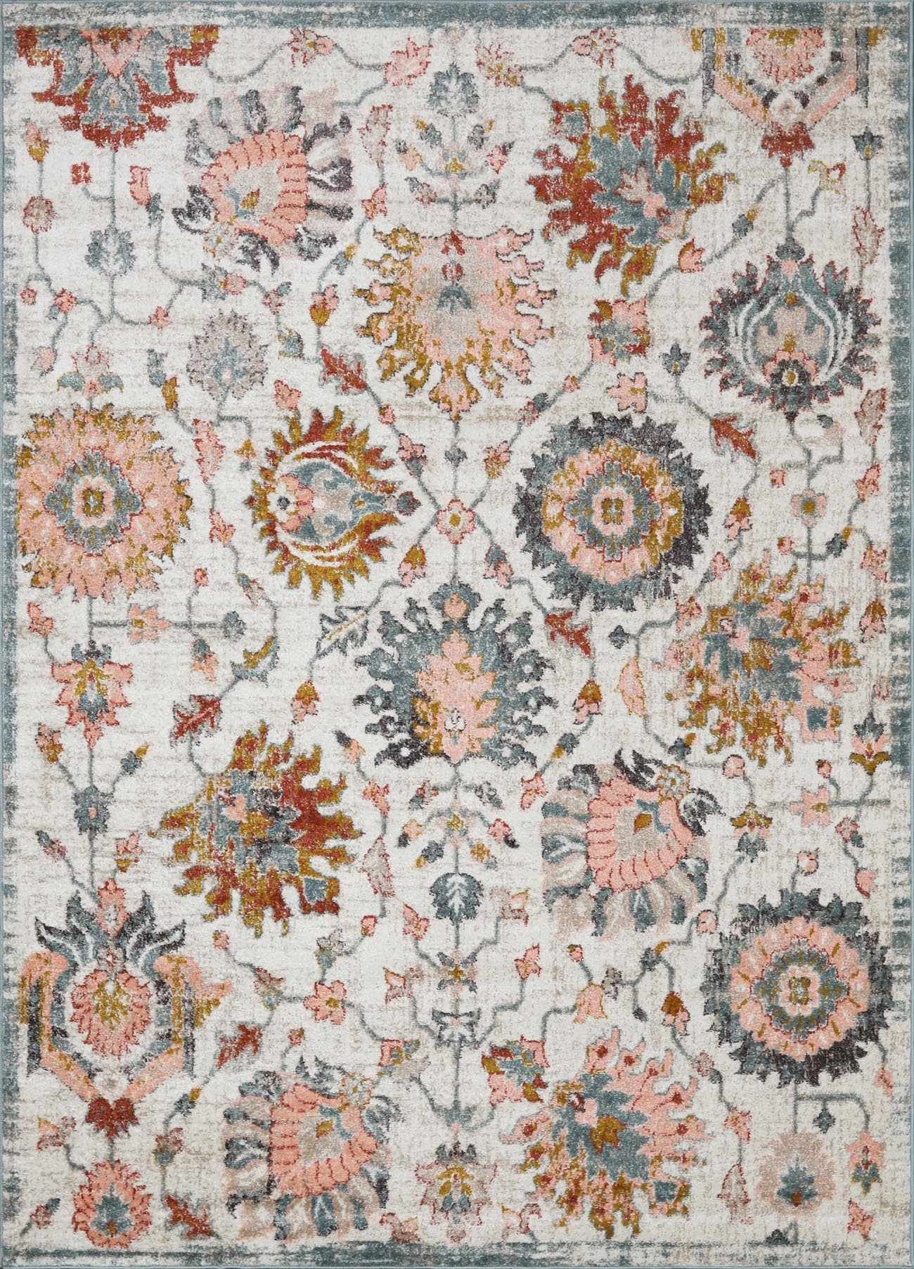Twilight Floral Area Rug
